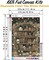 Skull Diamond Painting Kit for Adults – Gothic Bookshelf Skull 12×16 Inch Full Drill Crystal Rhinestone Art Kit for Beginners, DIY Wall Decor and Home Craft